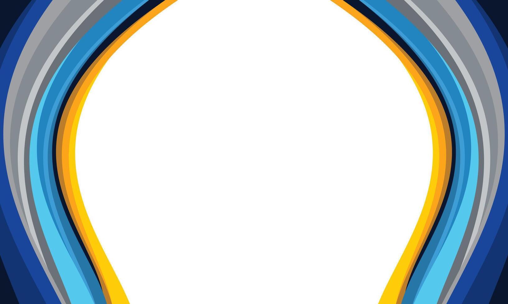 abstract background of light and dark blue and yellow colors for frame vector