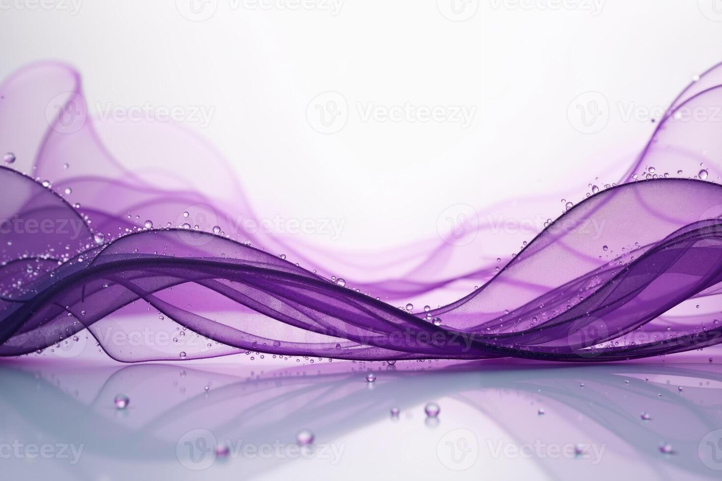 smooth flowing purple and pink abstract shapes creating a sense of movement and fluidity against a soft gradient white background photo