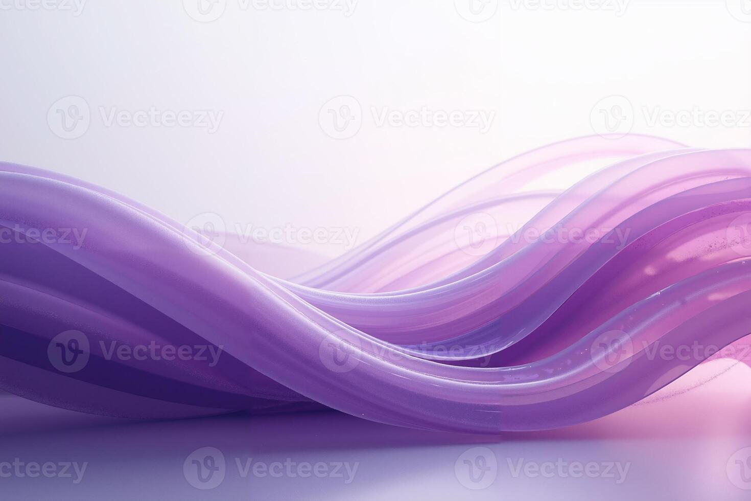 smooth flowing purple and pink abstract shapes creating a sense of movement and fluidity against a soft gradient white background photo