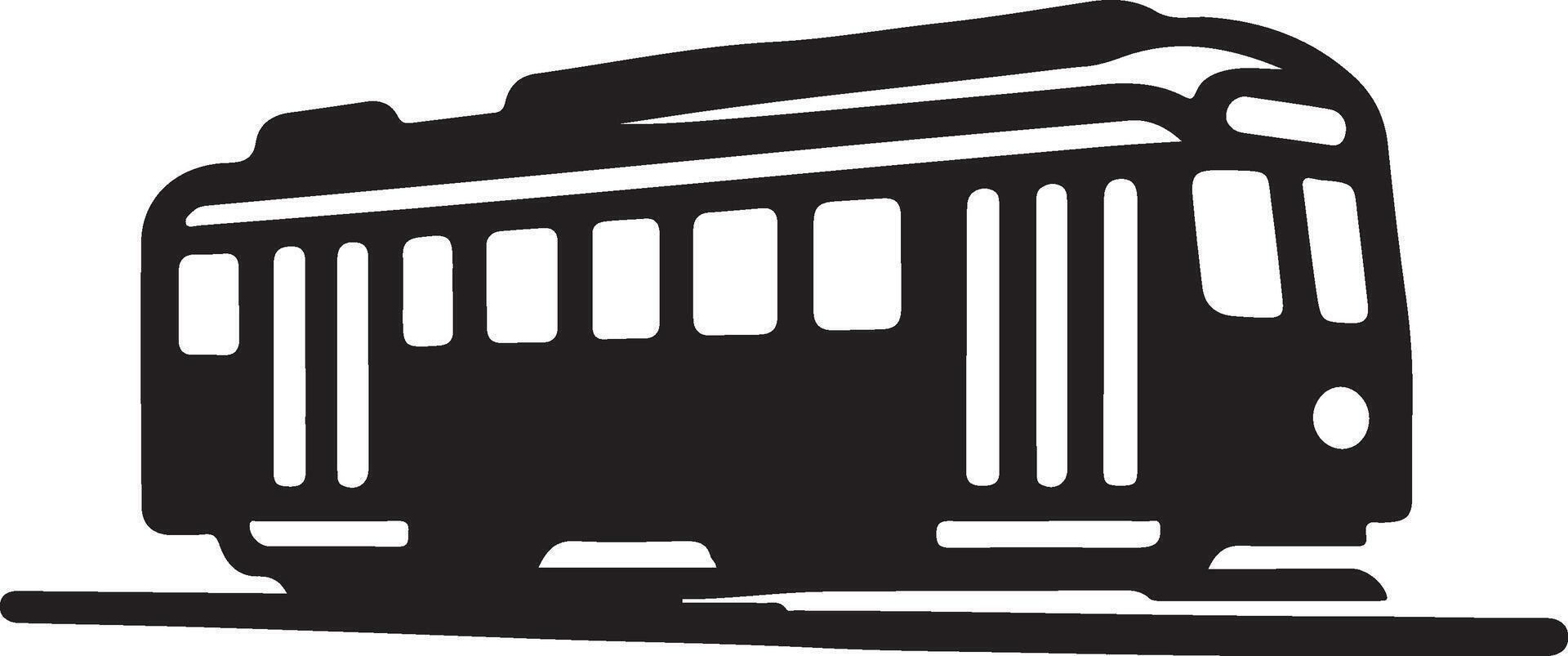 Tram ride in australia vector