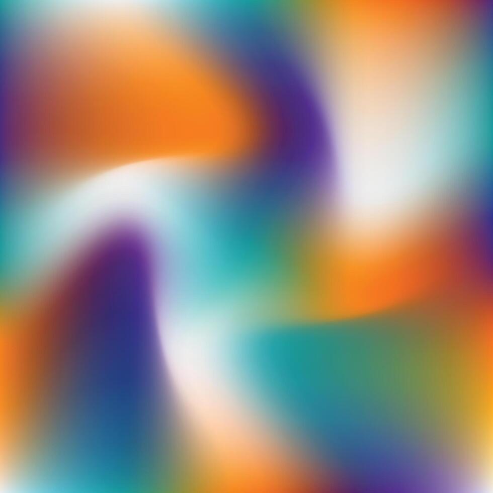 Colorful abstract background with a swirl effect vector