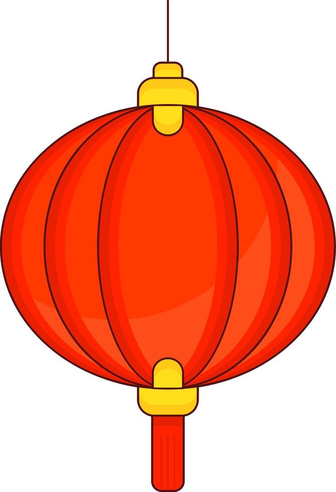 Chinese lantern clip art illustration vector