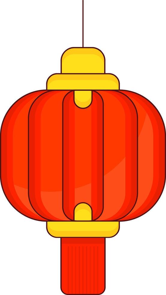Chinese lantern clip art vector