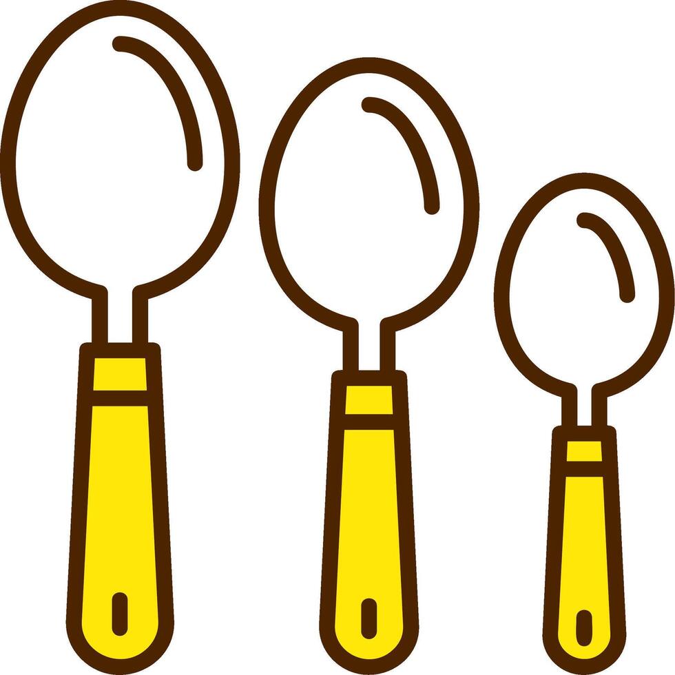 Spoons clip art vector