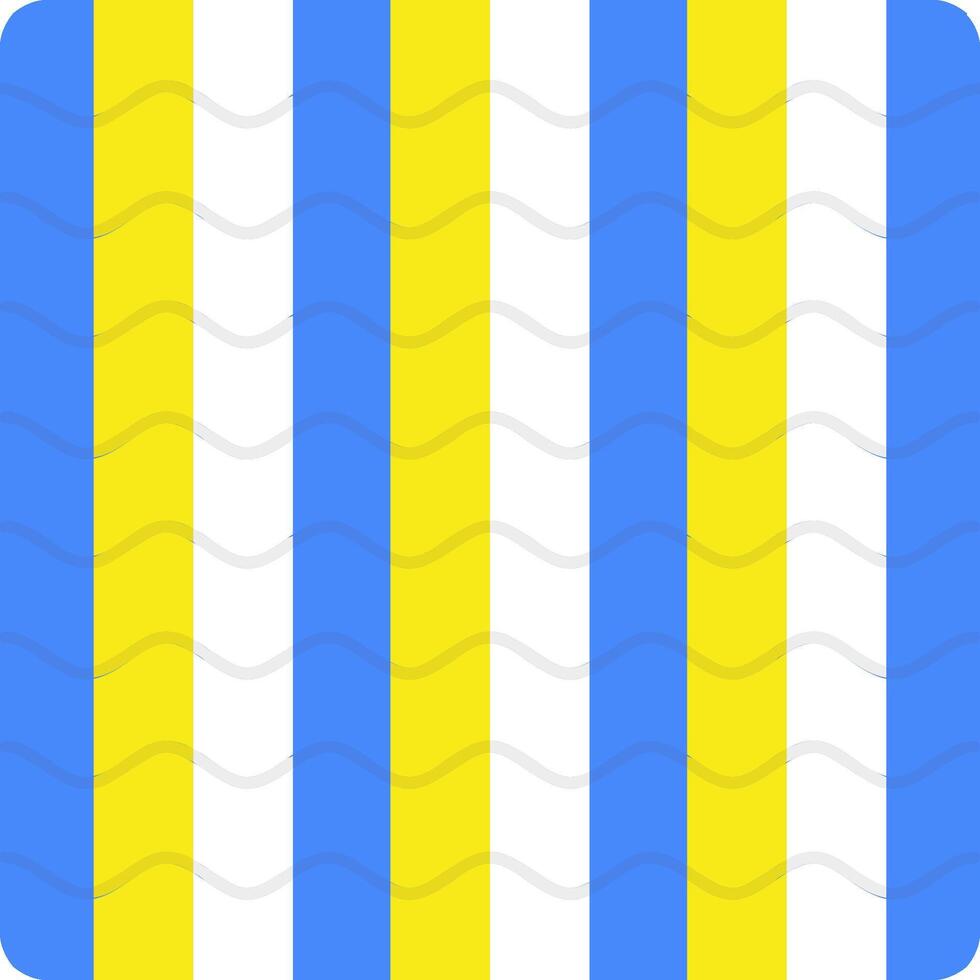 A blue and yellow striped background vector