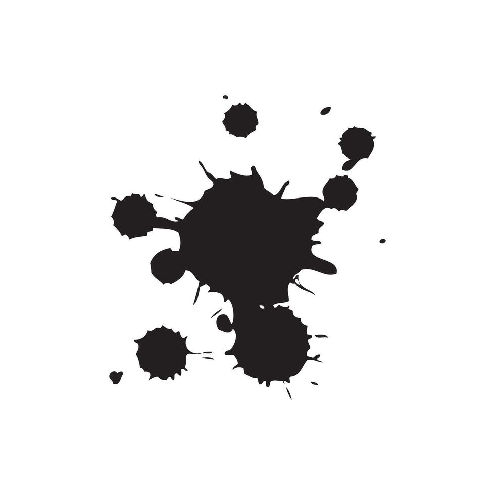 Ink spot. ink. graphics vector