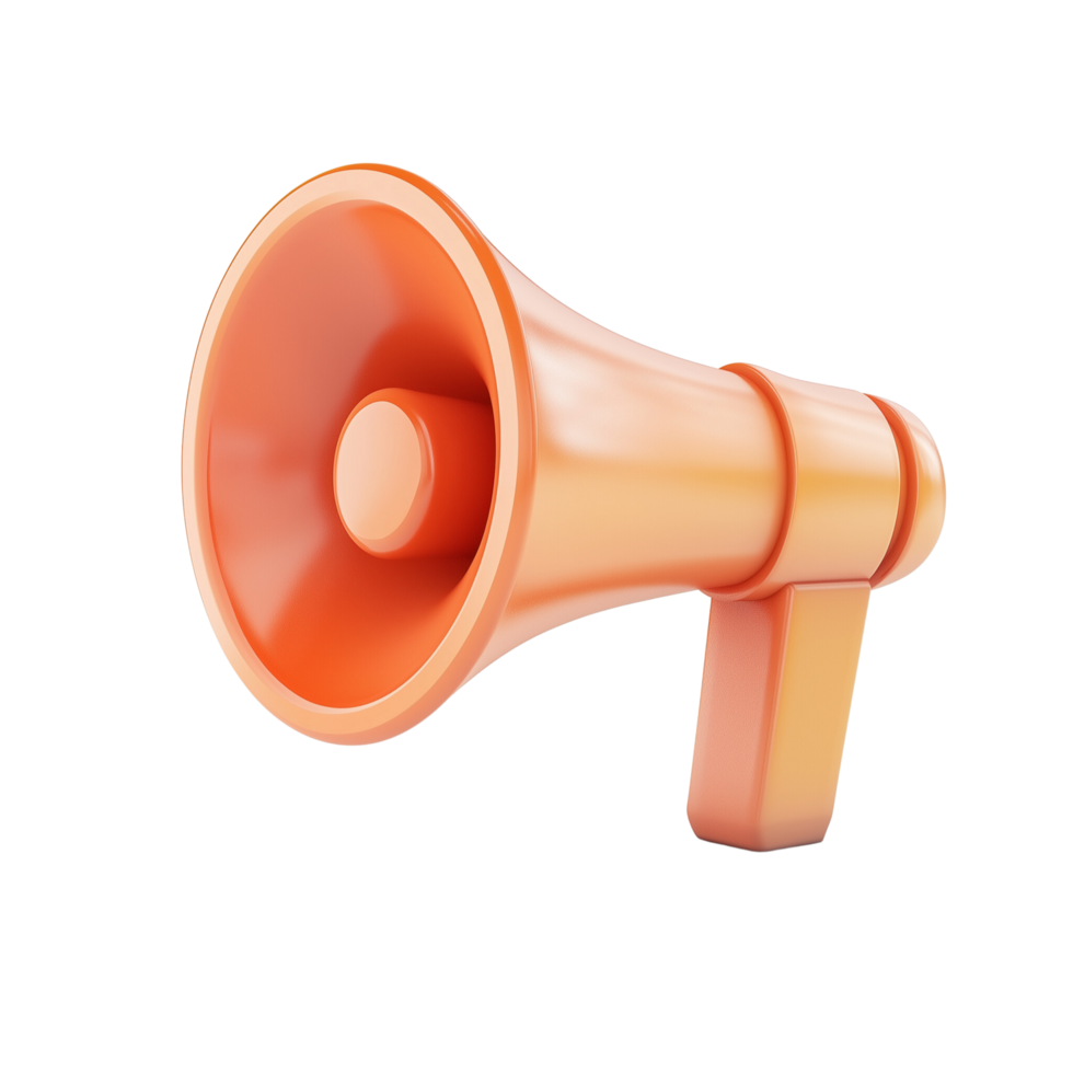 3D Alert Notification Icon Perfect for User Interfaces, Isolated on a Transparent Background. png