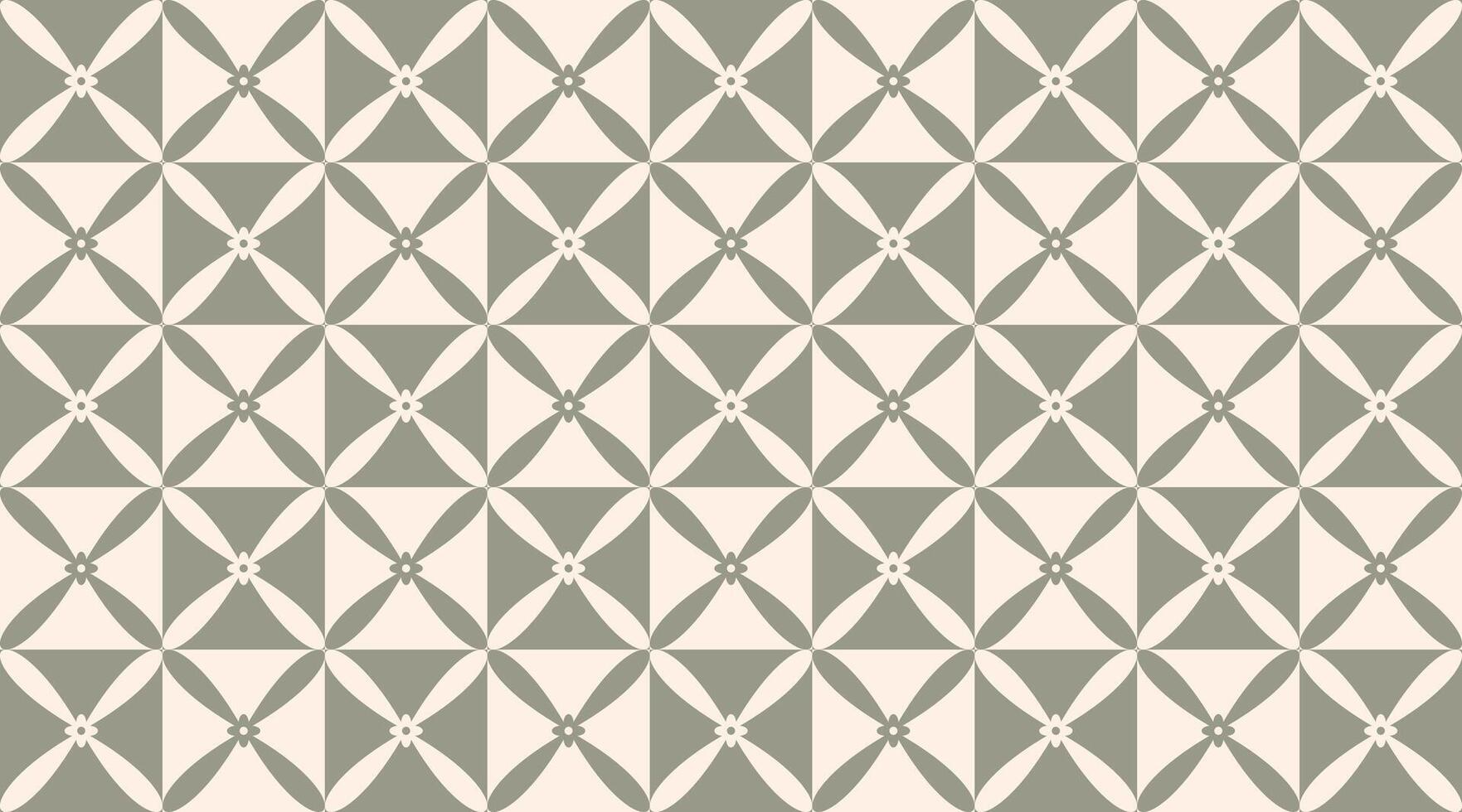 modern batik chess pattern. Geometrical flowers. beauty indonesia vector