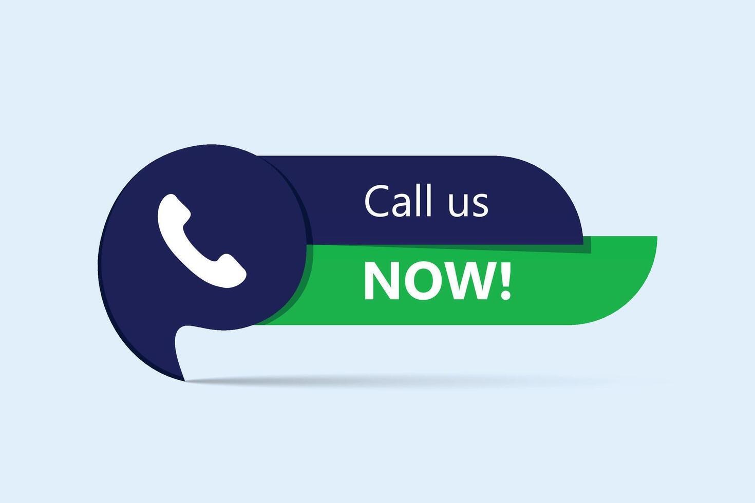 call us now contact service icon template vector
