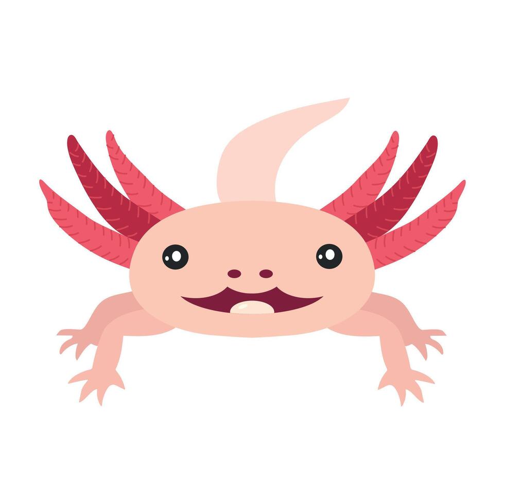 Axolotl icon clipart avatar logotype isolated illustration vector