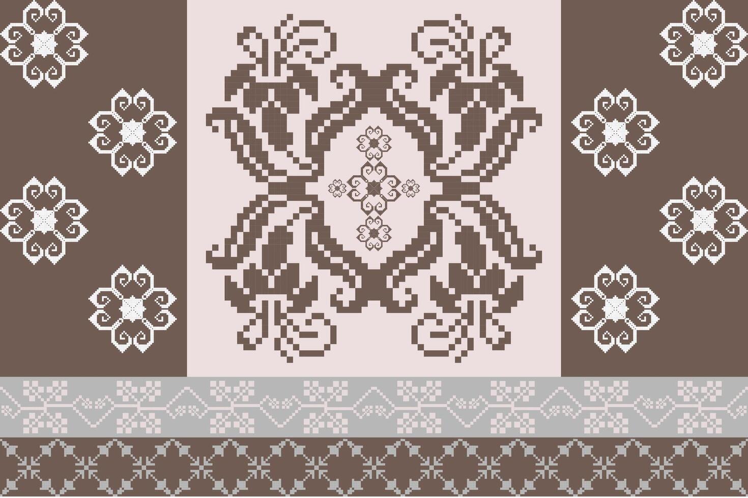 Textile and fashion design, clothing, scarves to create a unique style. vector