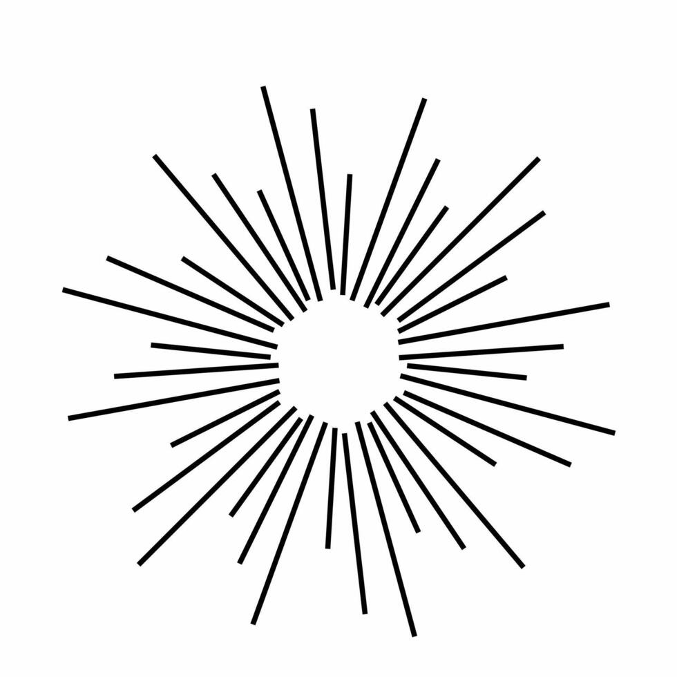 illustration of kinetic geometric design elements vector