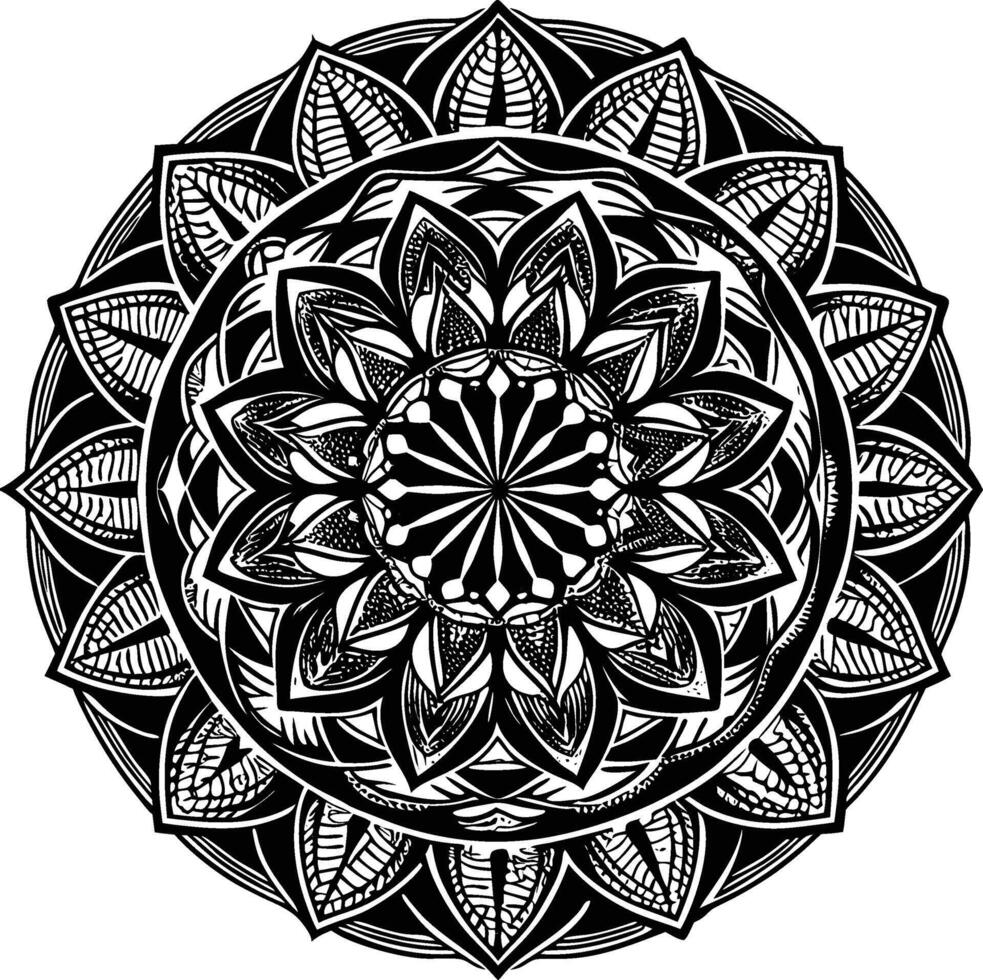 Golden Era Mandalas vector
