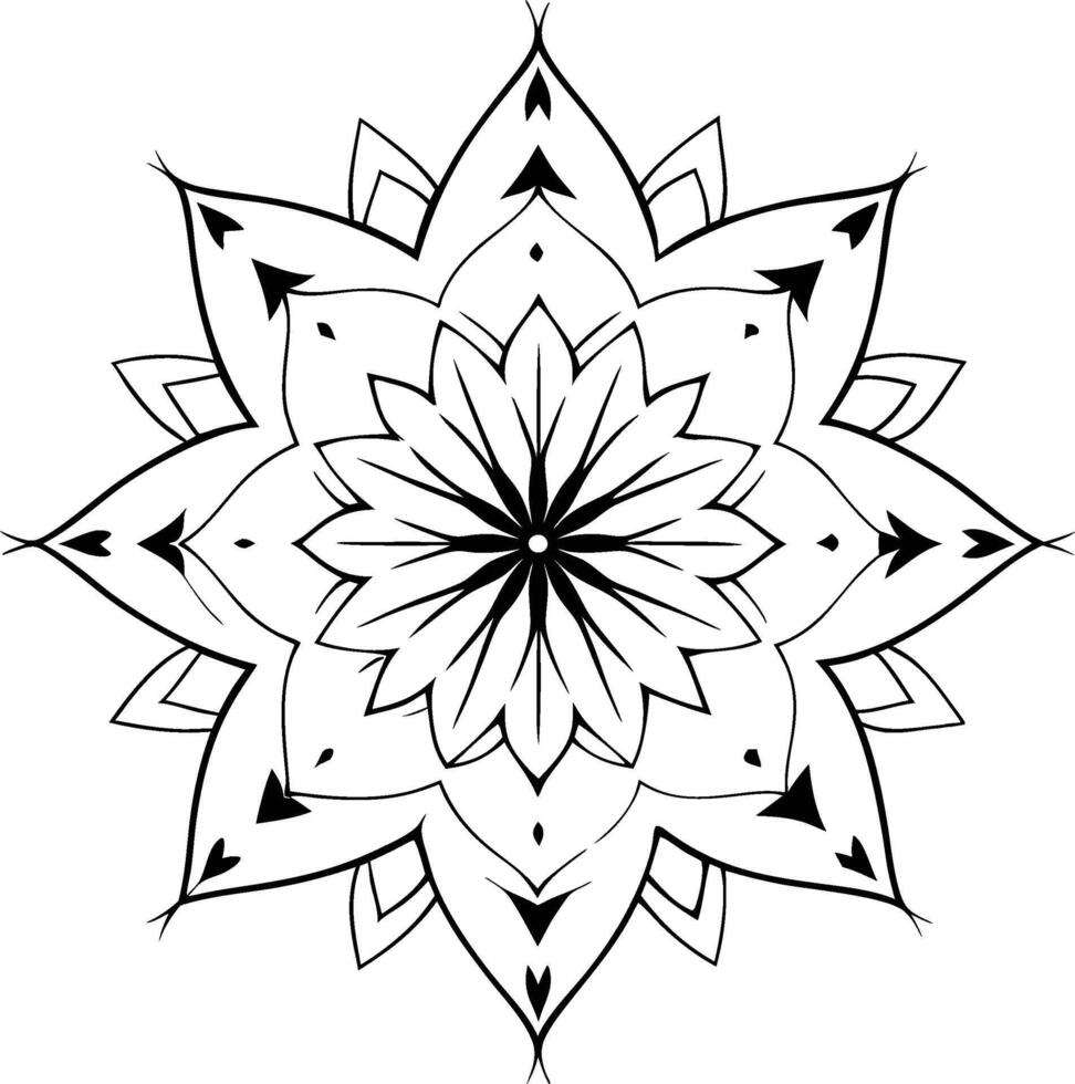 Harmony in Outline vector
