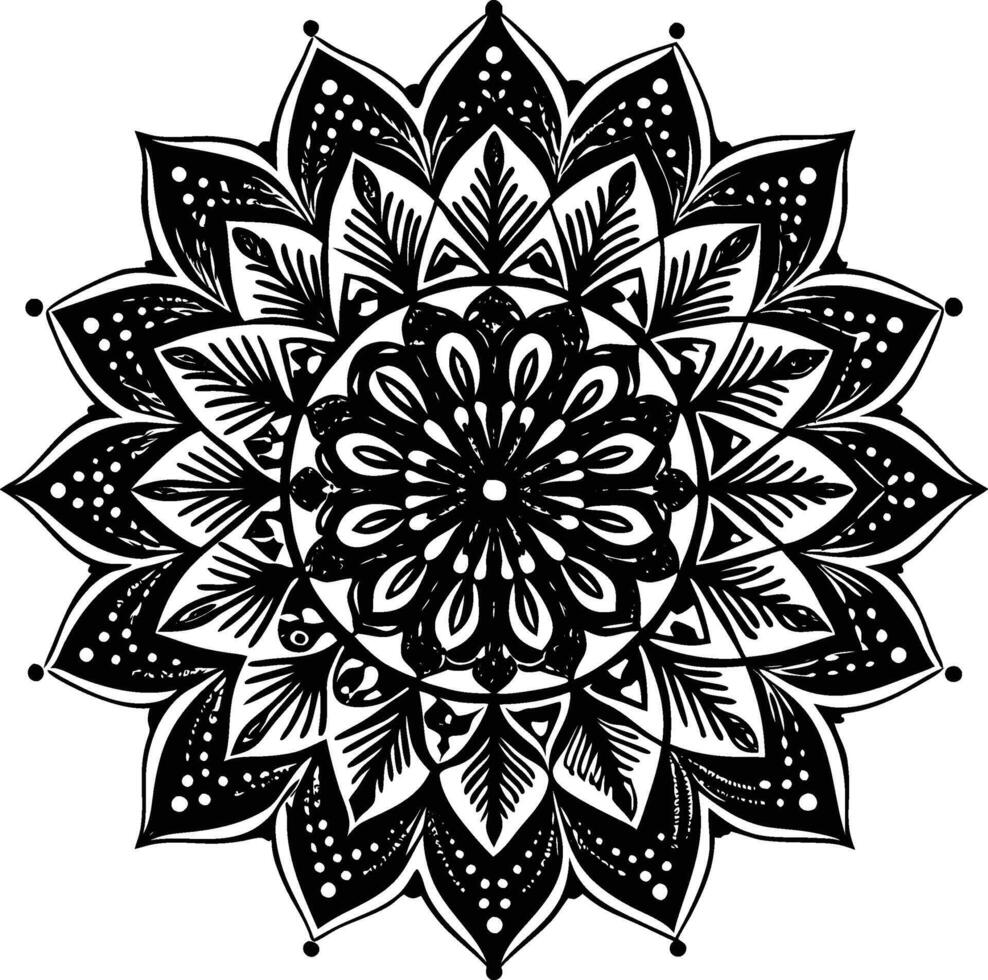 Mystic Mirage Mandala vector