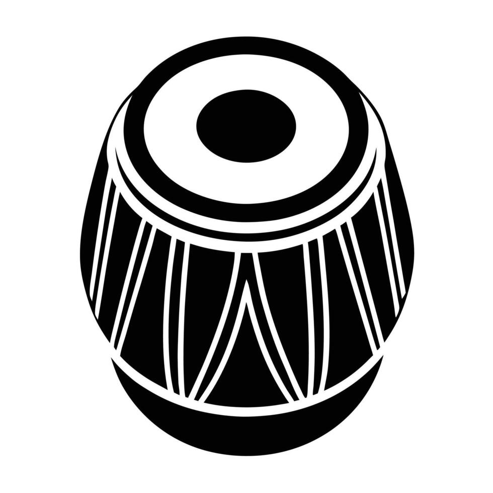dug i tabla music instrument vector