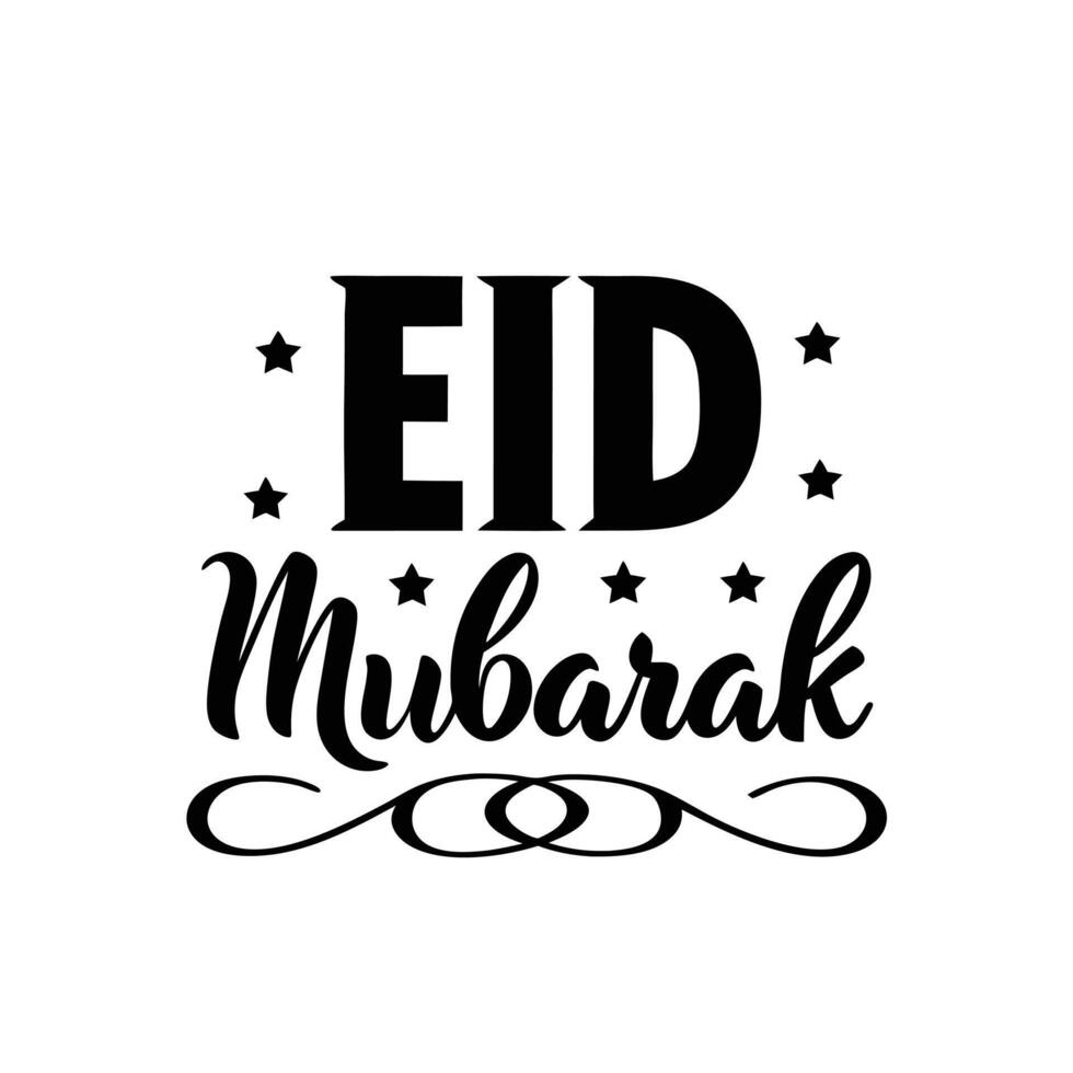 eid mubarak islamic greeting card design for cricut silhouette cut files by creative vector