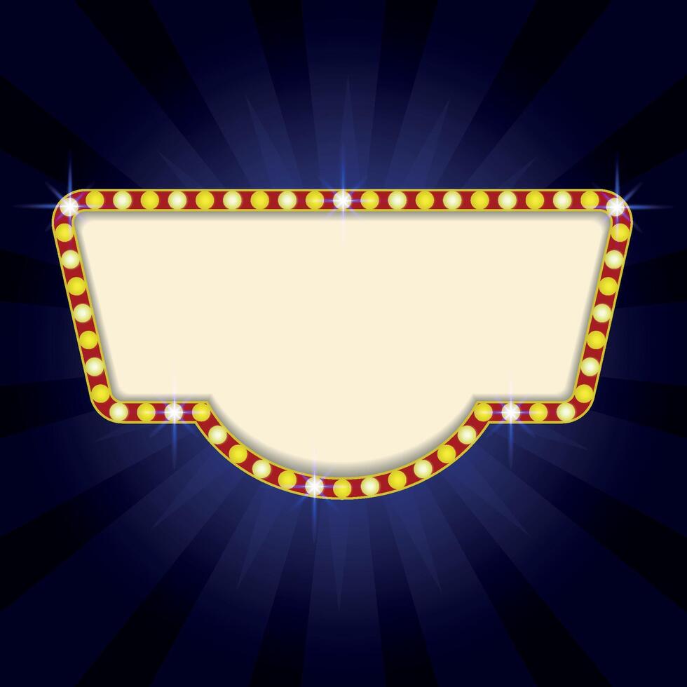 Cinema with beautiful neon vector