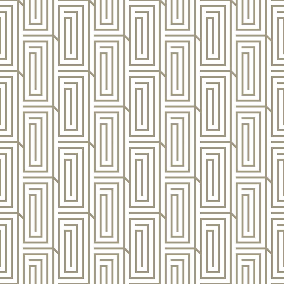 Seamless geometric abstract pattern with a modern line style vector