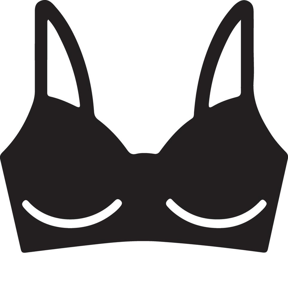 Bra Icon Symbol Design Illustration vector