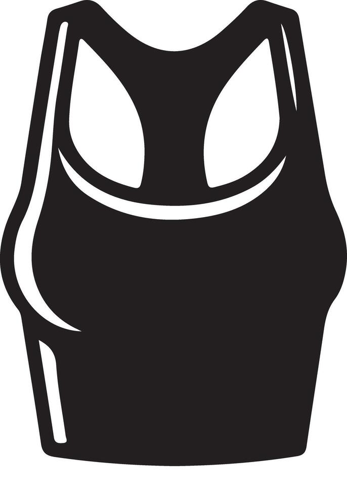 Workout Bra Art vector