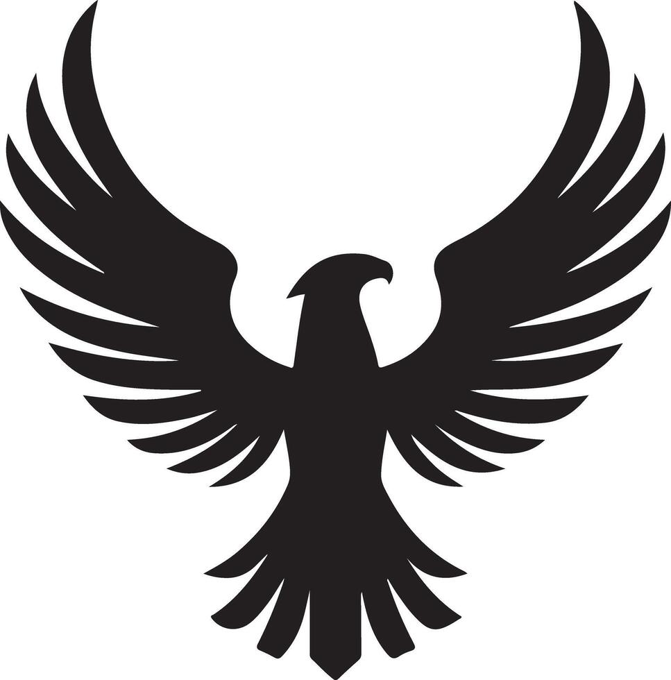 Dynamic Eagle Wings Art for Projects vector