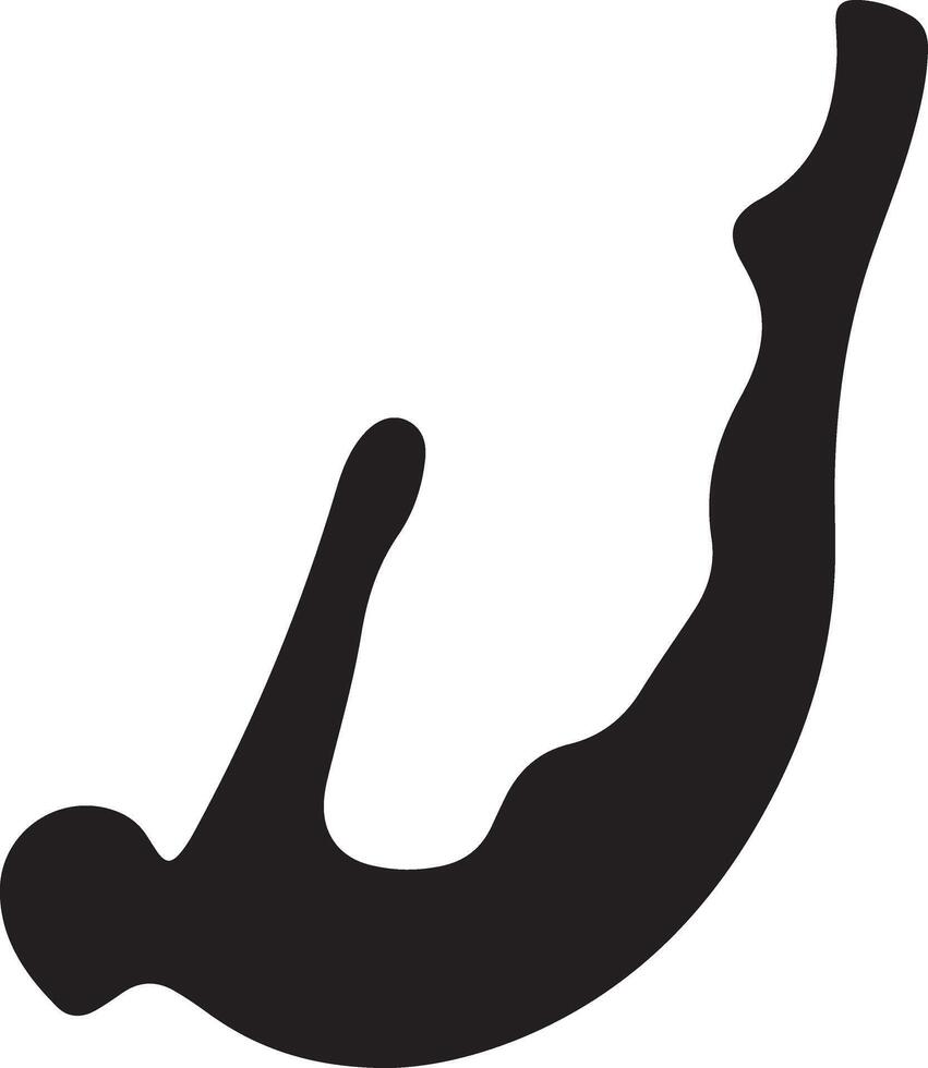 High Quality Scuba Diving Silhouette Graphic vector