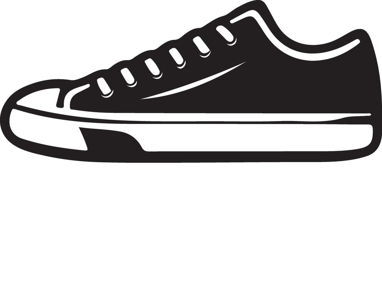 Stylish Shoes Silhouette Images for Your Projects vector