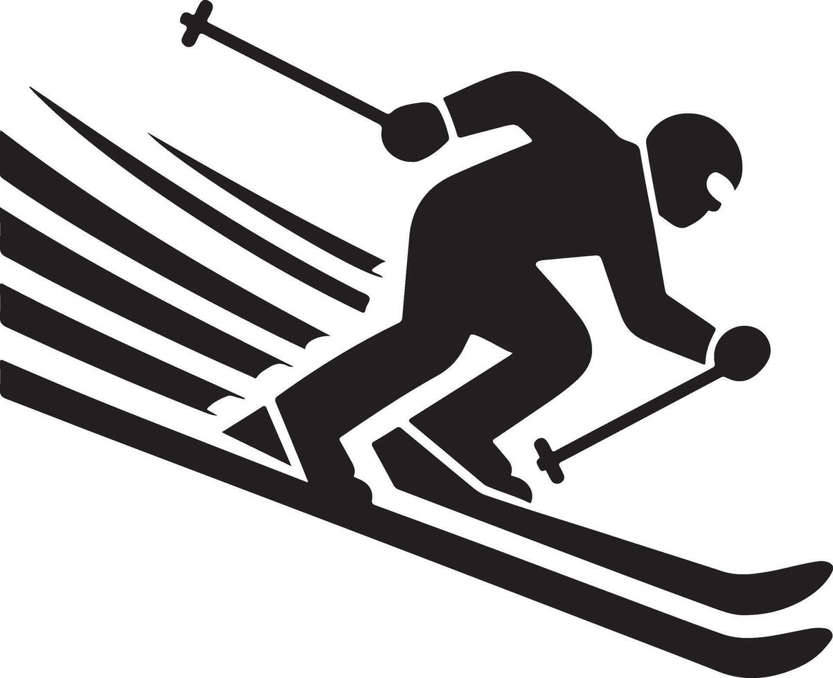 Creative Silhouette of Surfer Riding a Wave vector
