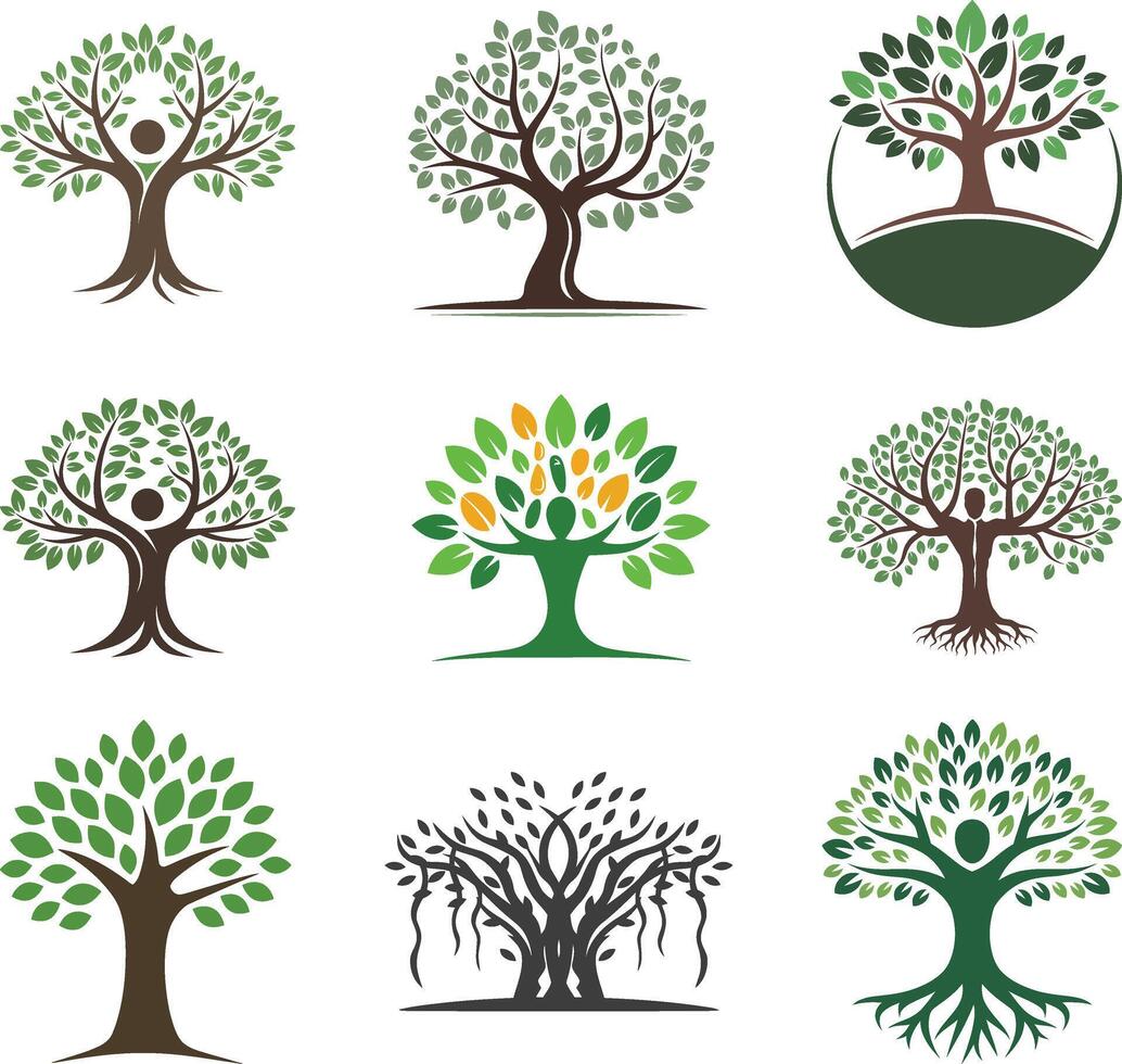 health, supplements, nutrition, wellness logo design vector