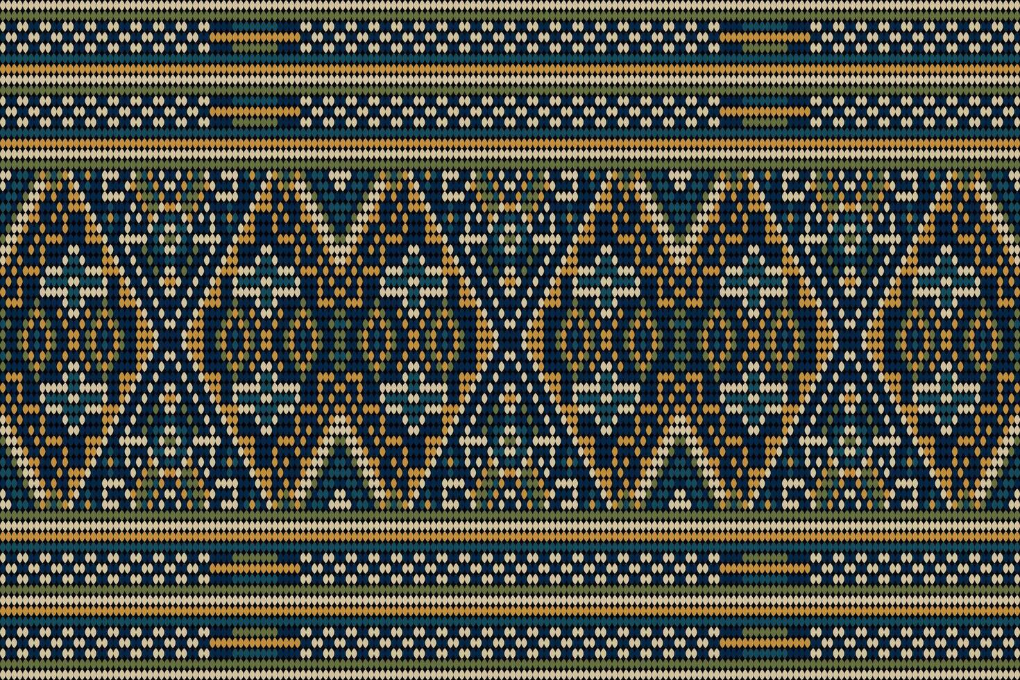Sadu seamless pattern vector
