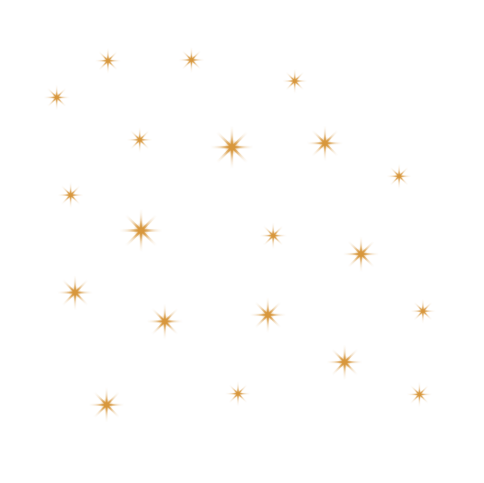 shining and sparkling stars png