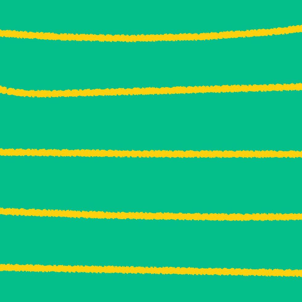 Green Square Background with Crayon Stripes vector