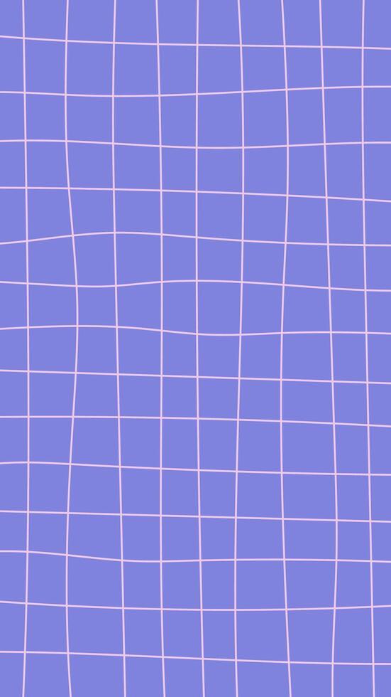 Purple Checkered Distorted Background vector