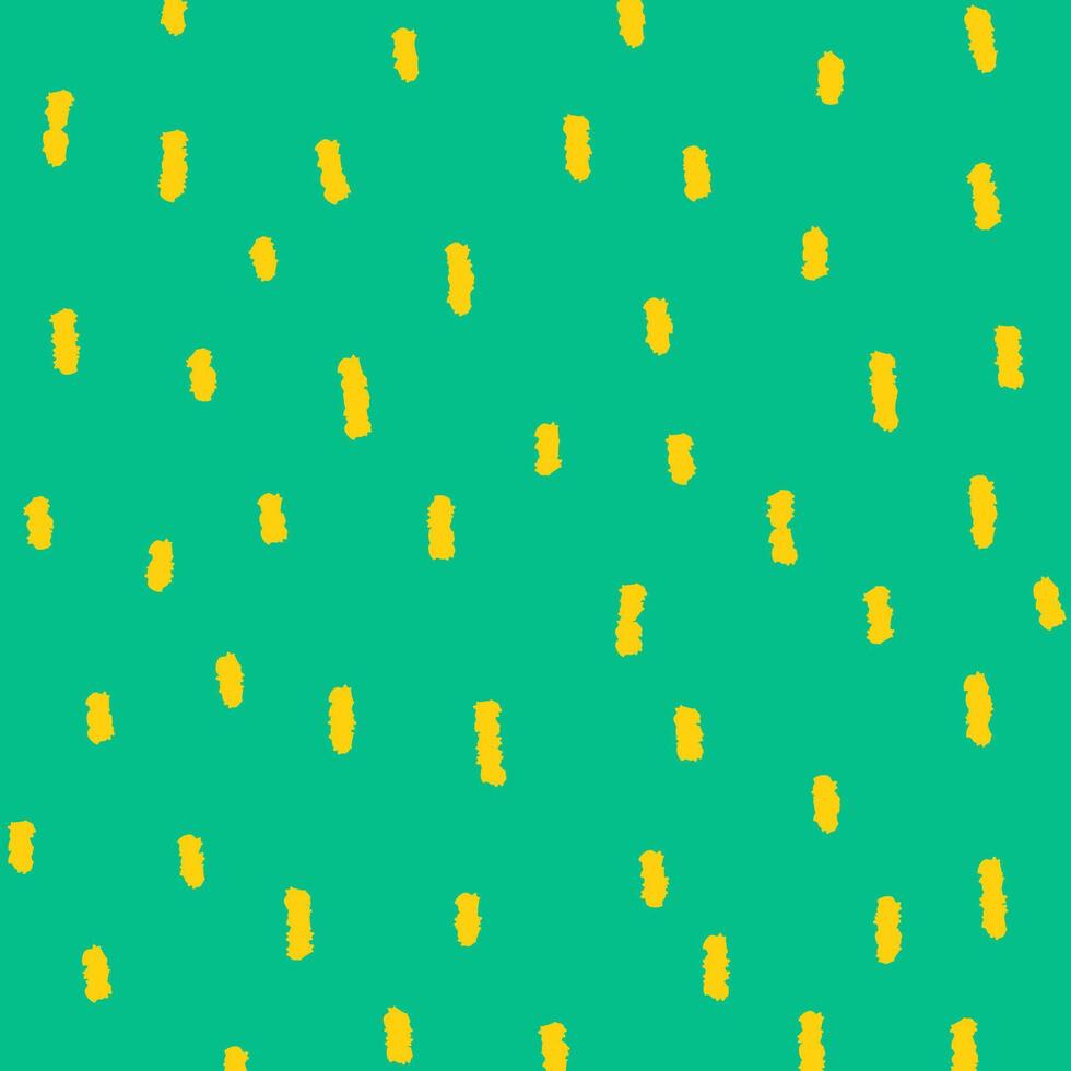 Abstract Dotted Green Square Background with Crayon Texture vector