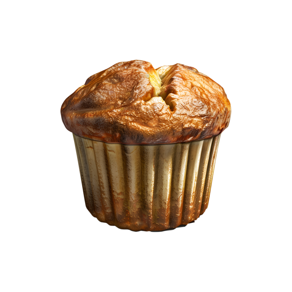 Tasty Muffin Illustration on Transparent Background png