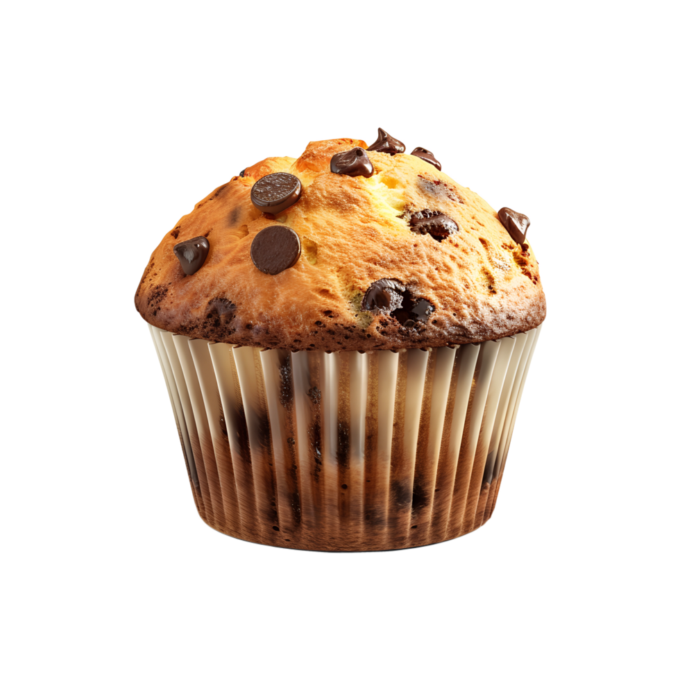 Muffin isolated on transparent background png