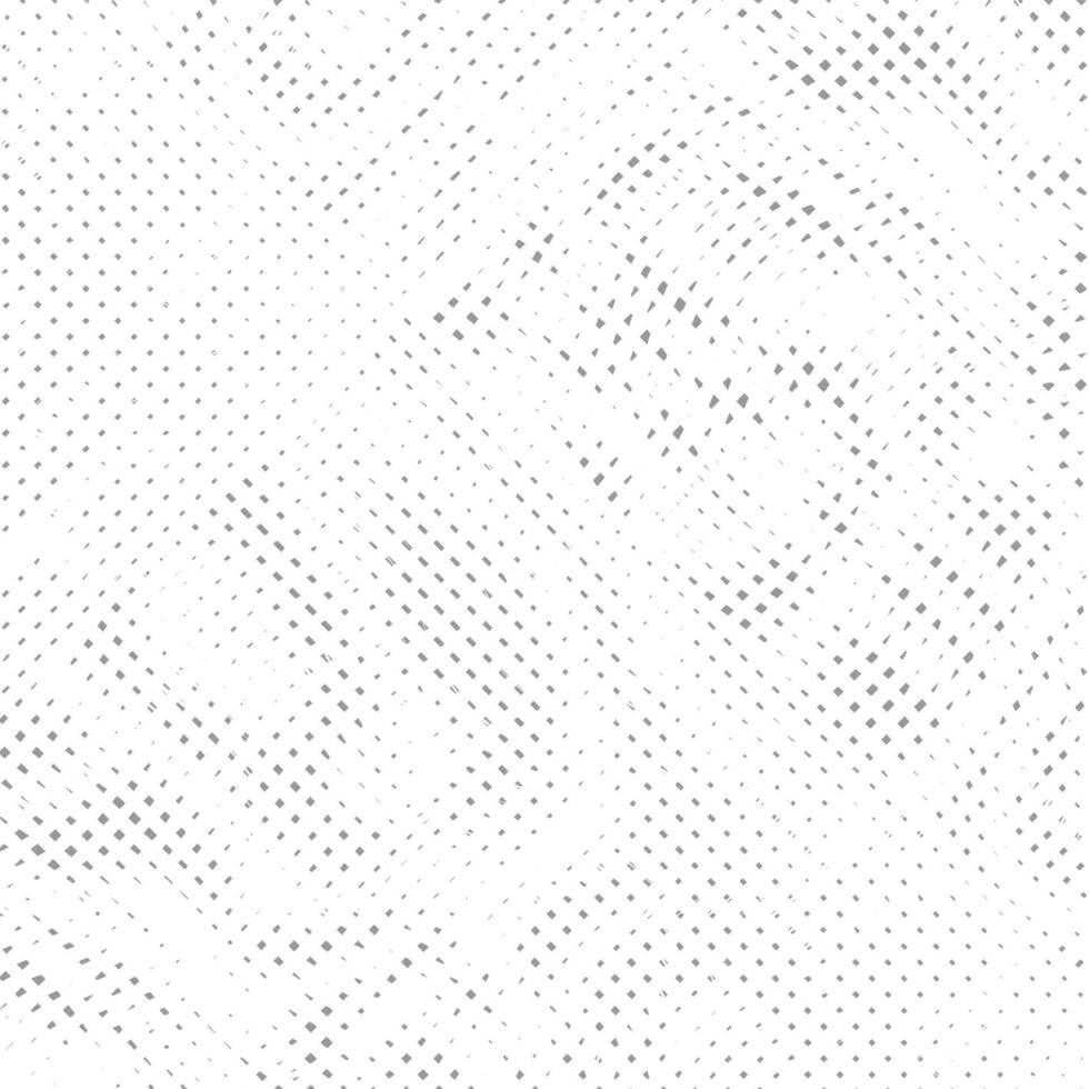 Monochrome overlay texture of rough canvas fiber. Burlap grunge checkered pattern. Gray and white dot lattice fabric. Textile grid, braided thread background. Cloth linen sack backdrop vector