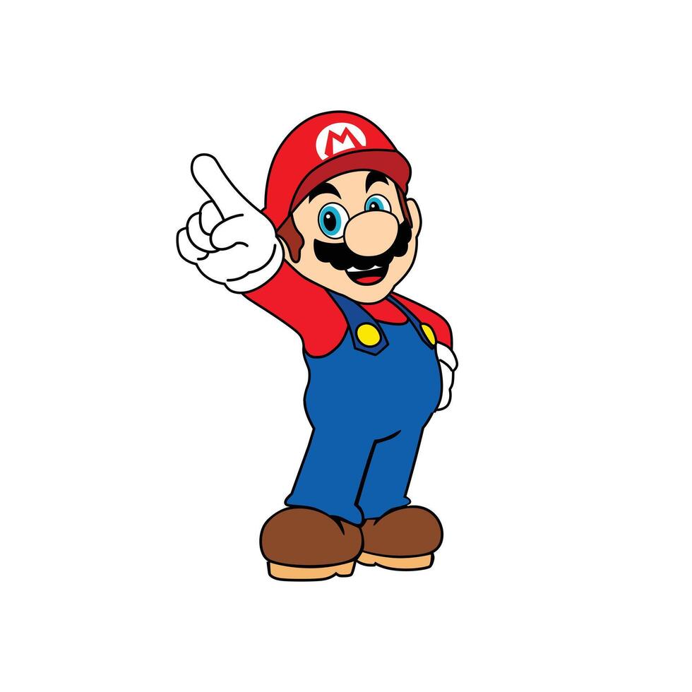 Super Mario Character vector