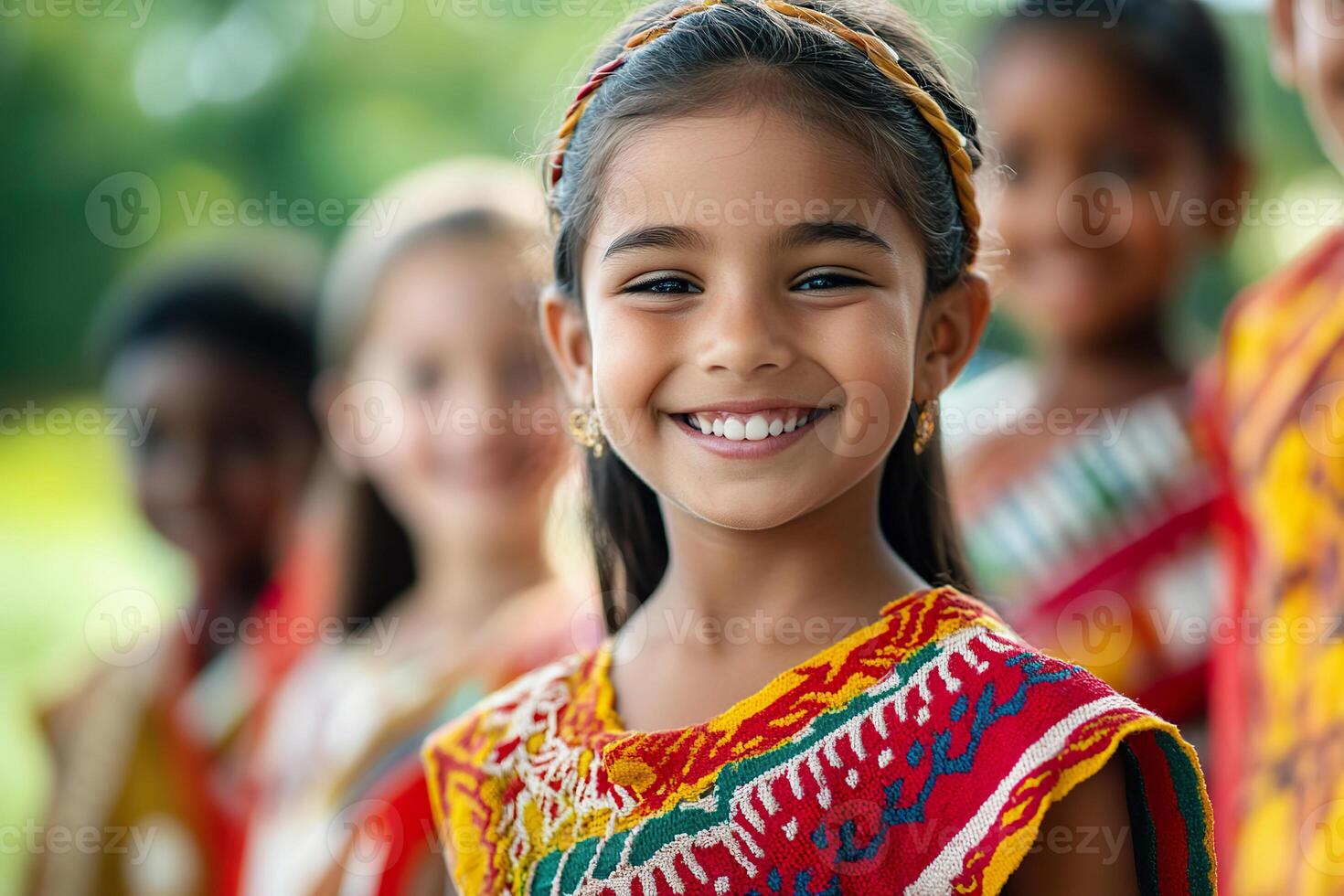 Diverse cultural celebrations showcase student unity and creativity at local school event. photo