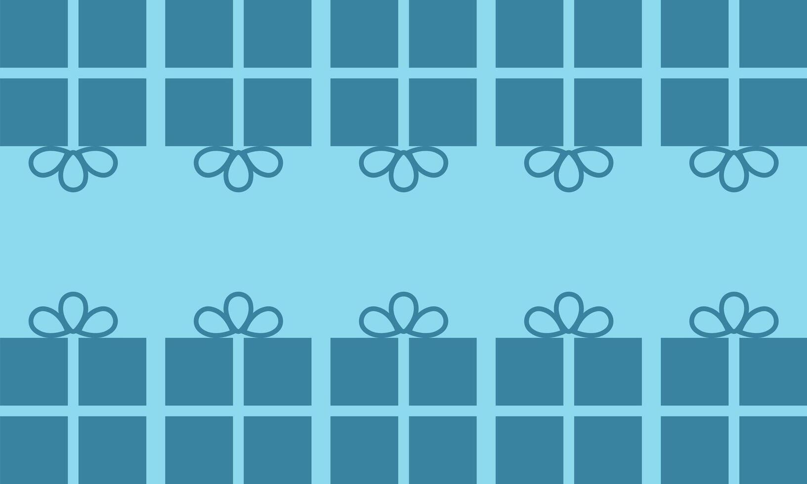 abstract illustration for New Year and Christmas in blue. Image of gift boxes. vector