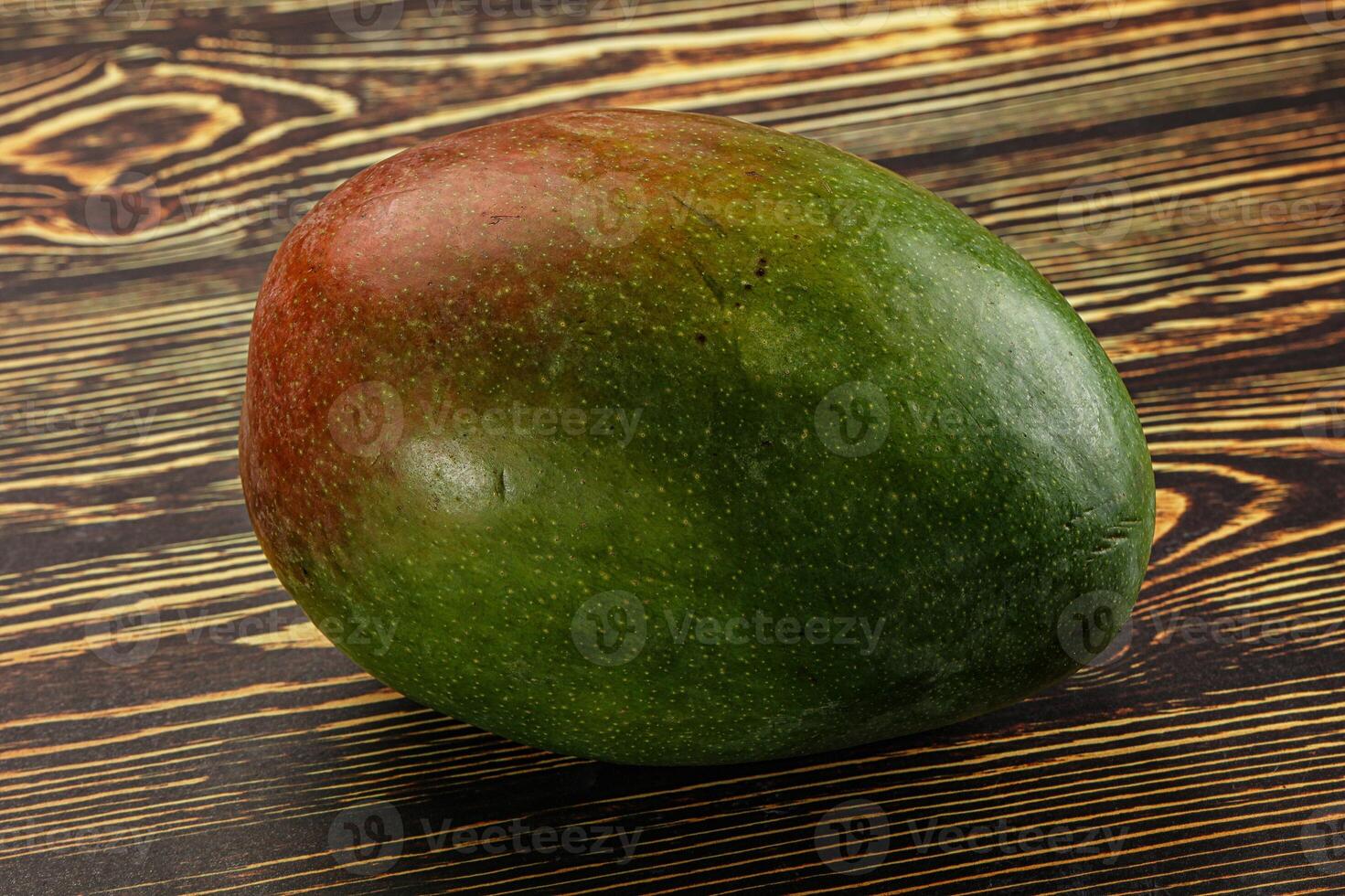 Sweet juicy green and red mango photo