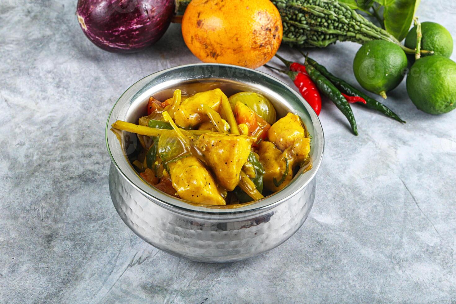 Asian cuisine - Ginger Garlic Chicken photo
