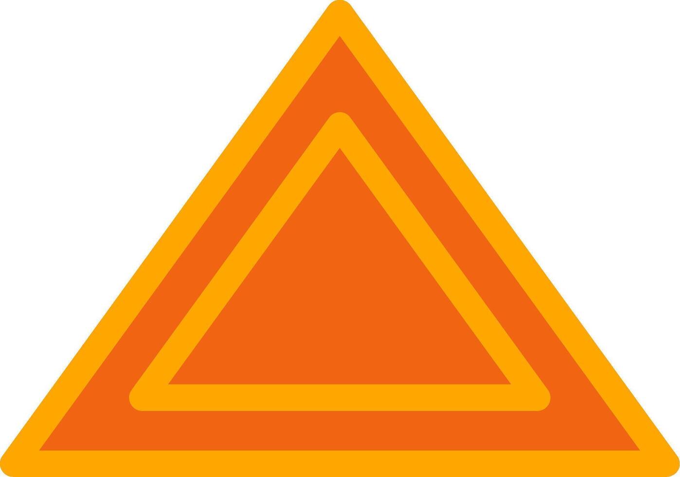 Give Away Orange Filled Icon vector