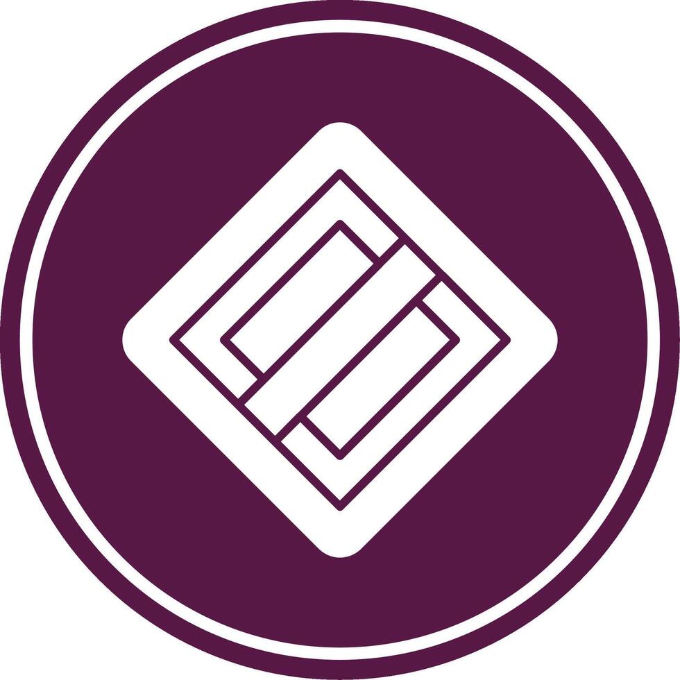 End Of The Priority Glyph Circle Icon vector