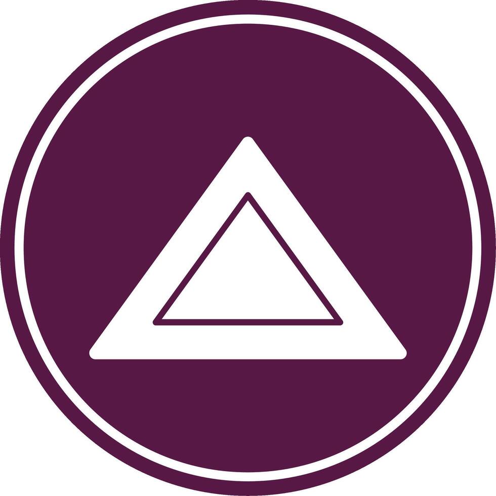 Give Away Glyph Circle Icon vector
