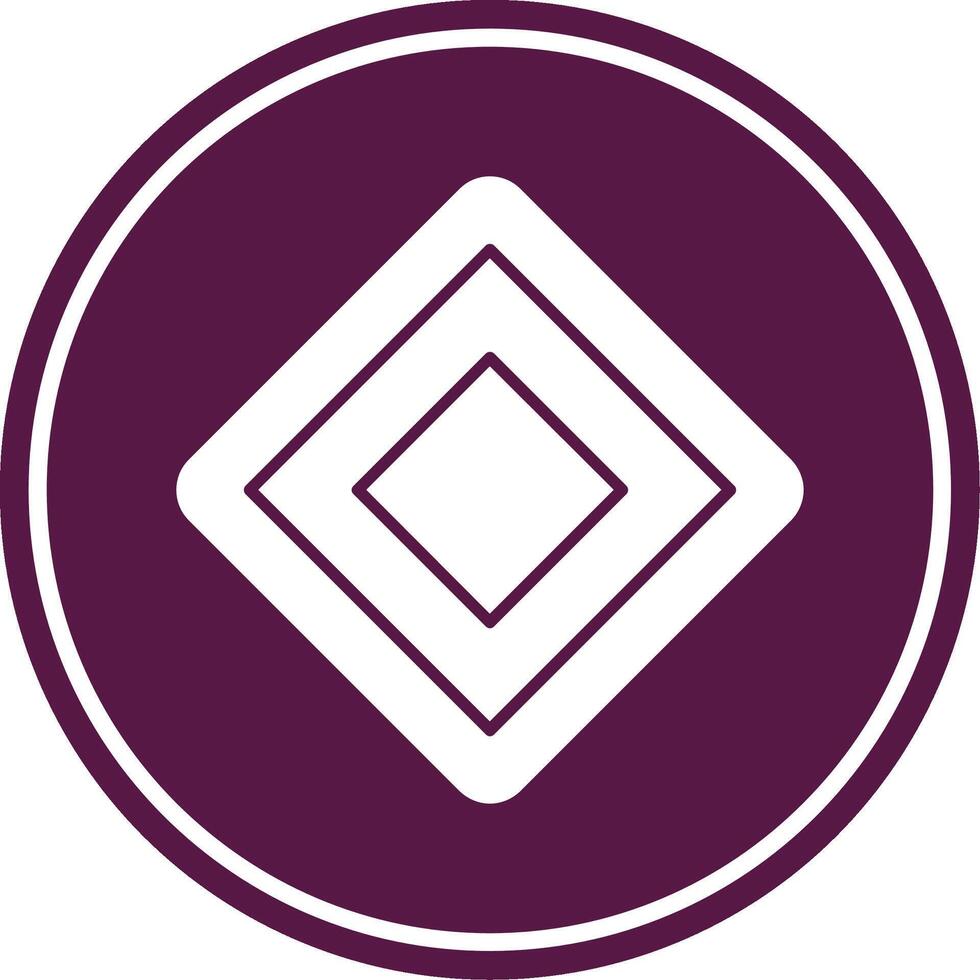Priority Glyph Circle Icon vector