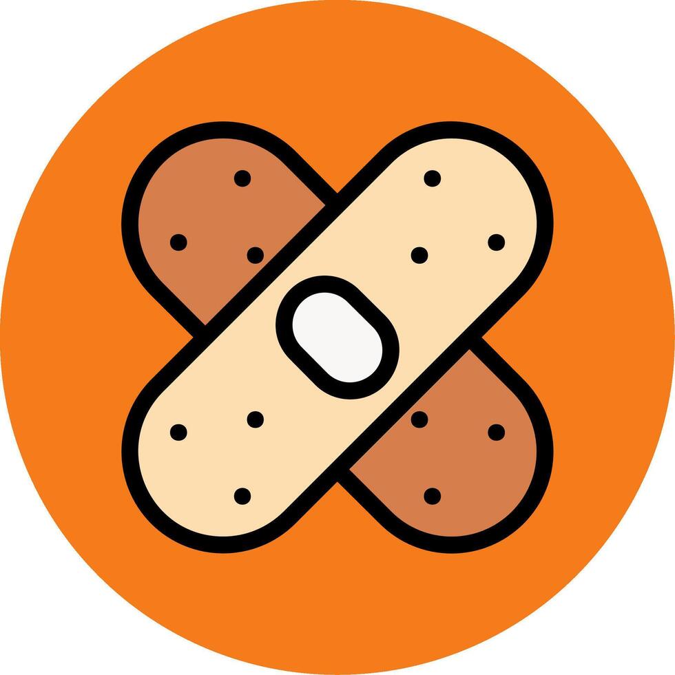 Bandage Colorful Icon vector