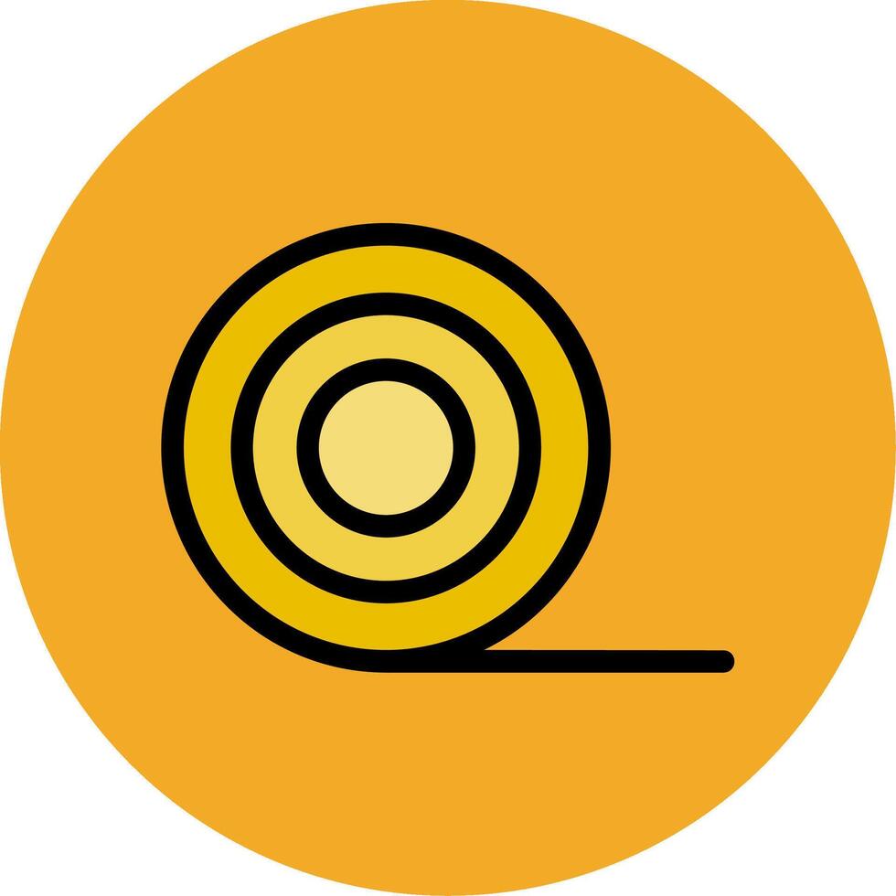 Insulating Tape Colorful Icon vector