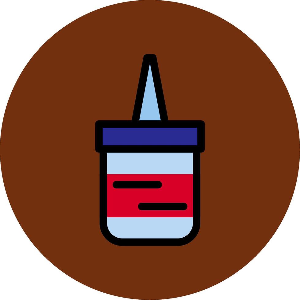 Glue Colorful Icon vector